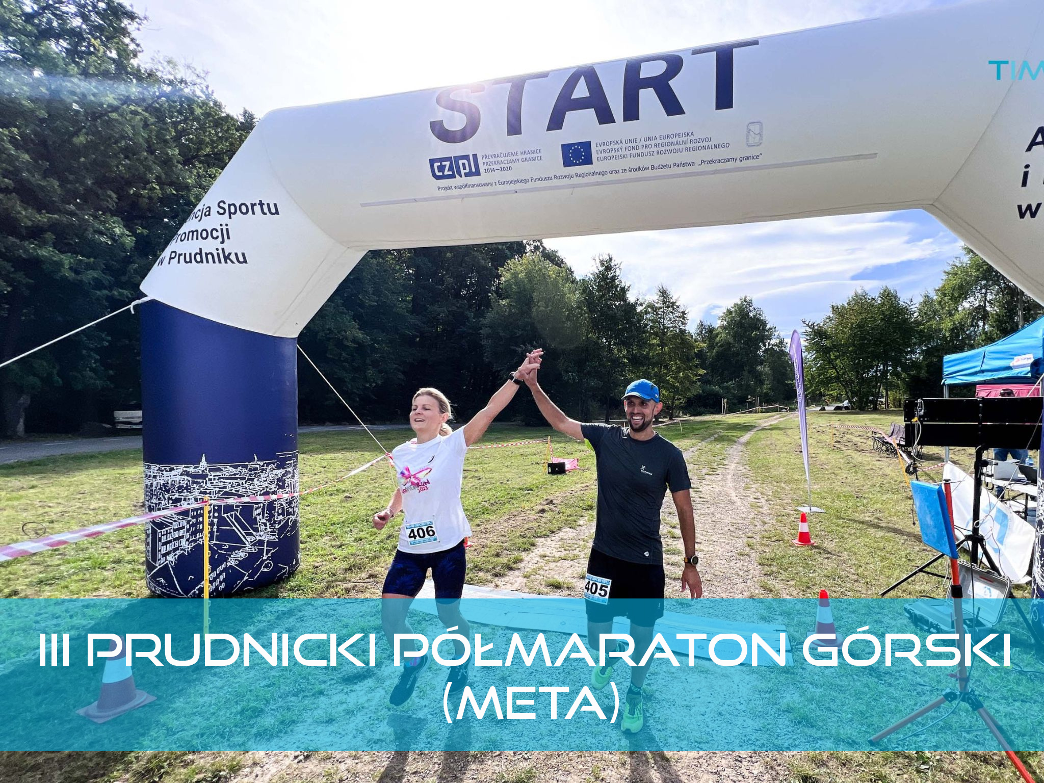 III Prudnicki Półmaraton Górski (meta)