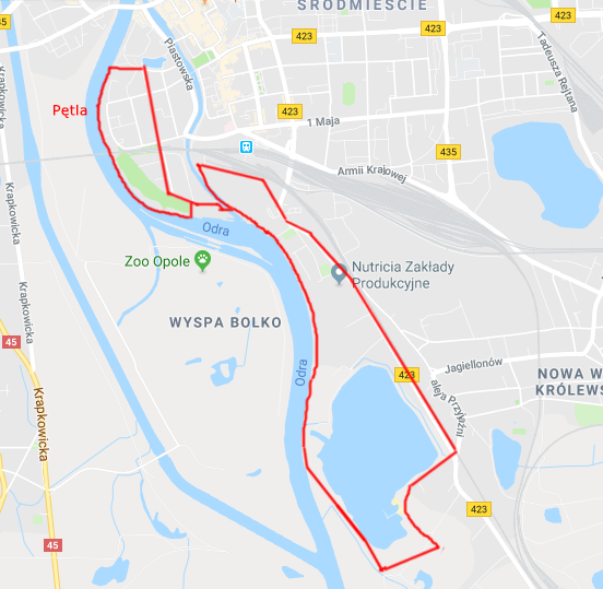 Tropem Wilczym Opole 10km