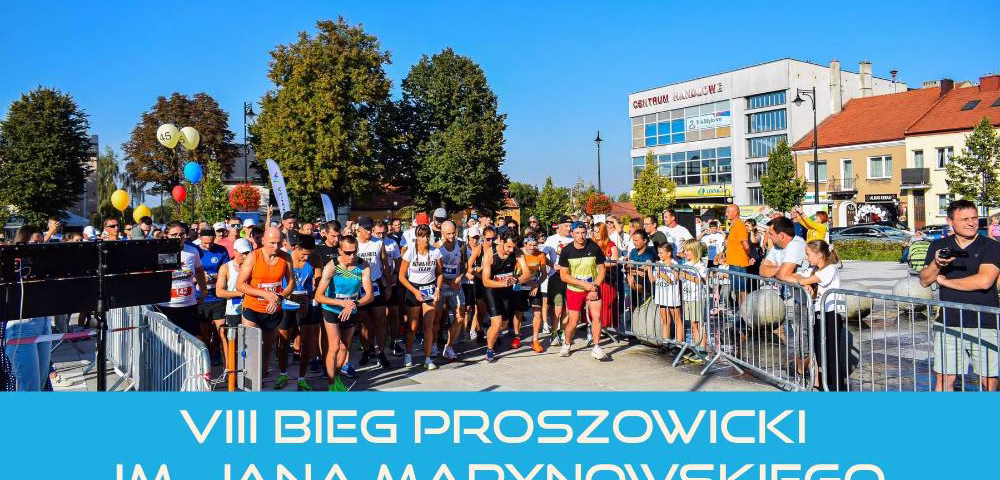 VIII Bieg Proszowicki im. Jana Marynowskiego