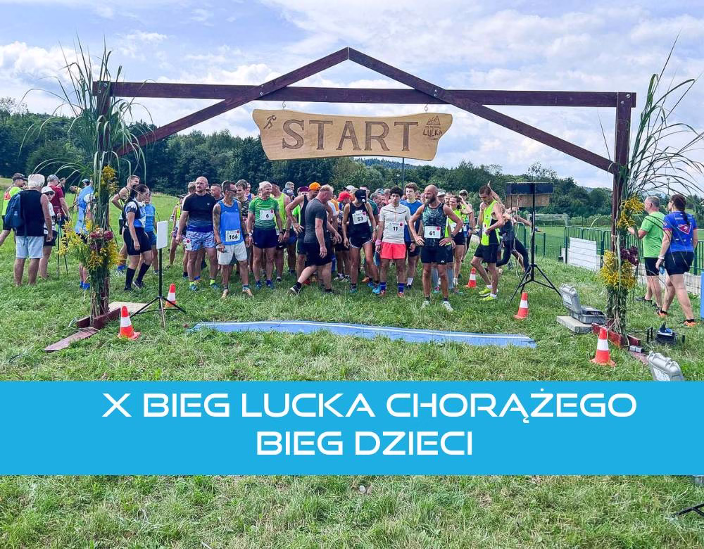 X BIEG LUCKA CHORĄŻEGO DZIECI