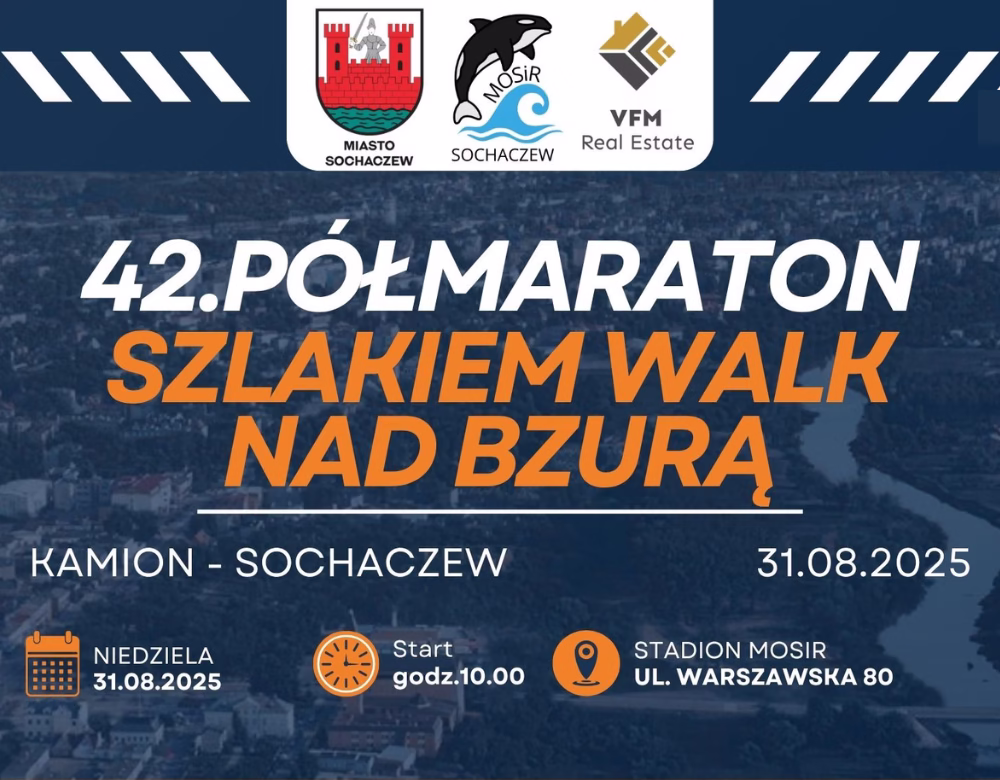 42 polmaraton szlakiem walk nad bzura