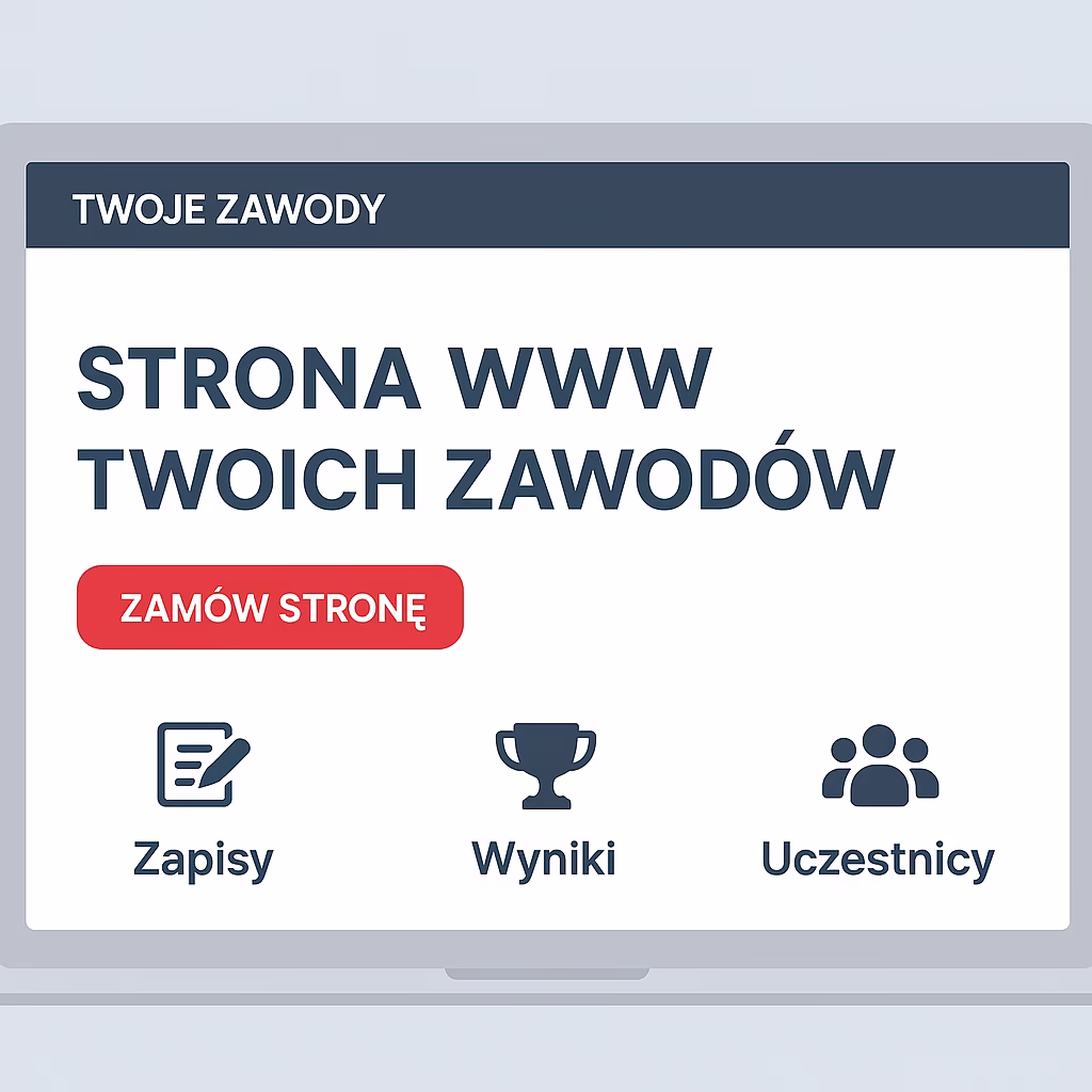 Elektroniczny i profesjonalny pomiar czasu na zawodach Time-Sport.pl Kędzierzyn Koźle, Opole, Wrocław, Warszawa. Zapisy, Wyniki, Wyniki Live Zawody.