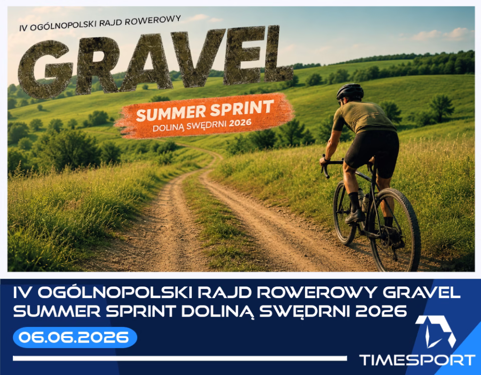 IV OGÓLNOPOLSKI RAJD ROWEROWY GRAVEL SUMMER SPRINT DOLINĄ SWĘDRNI 2026