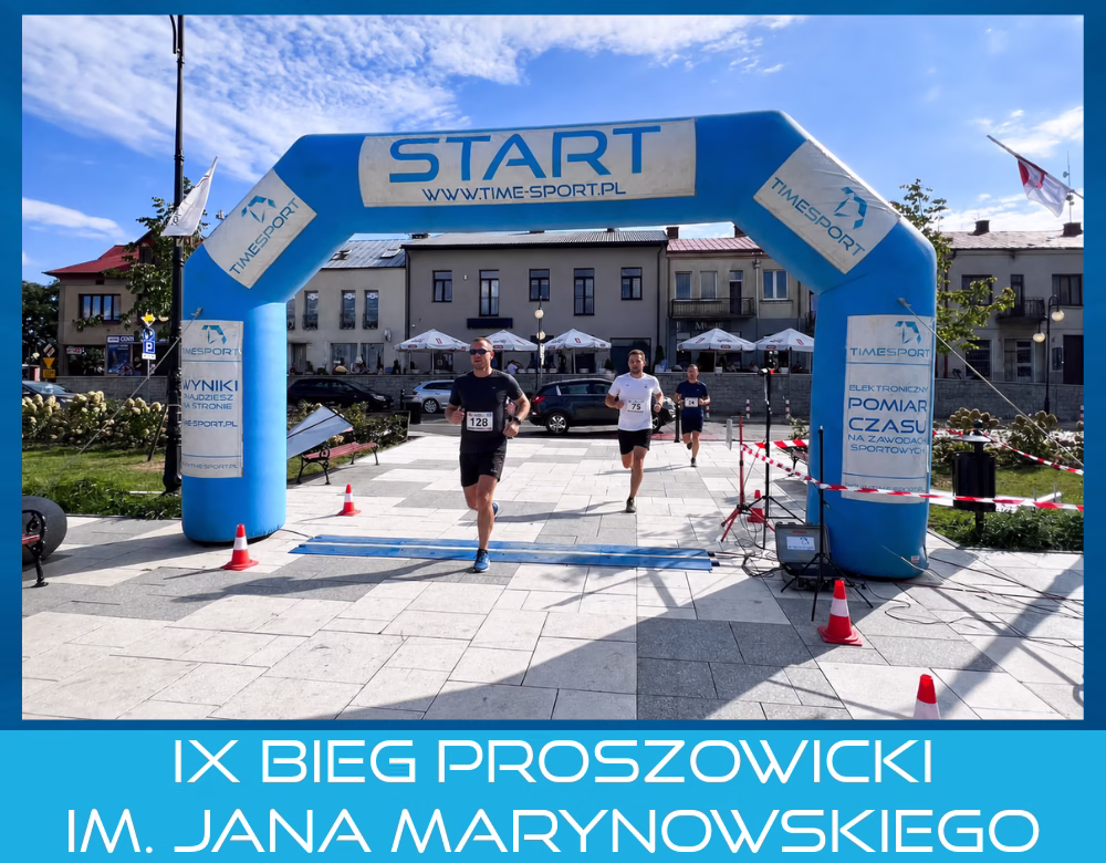 IX Bieg Proszowicki im. Jana Marynowskiego