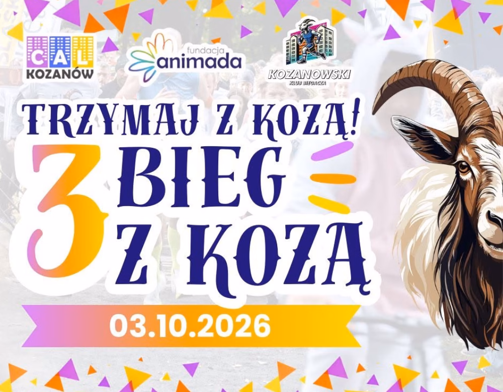 III BIEG Z KOZĄ ,,TRZYMAJ Z KOZĄ”